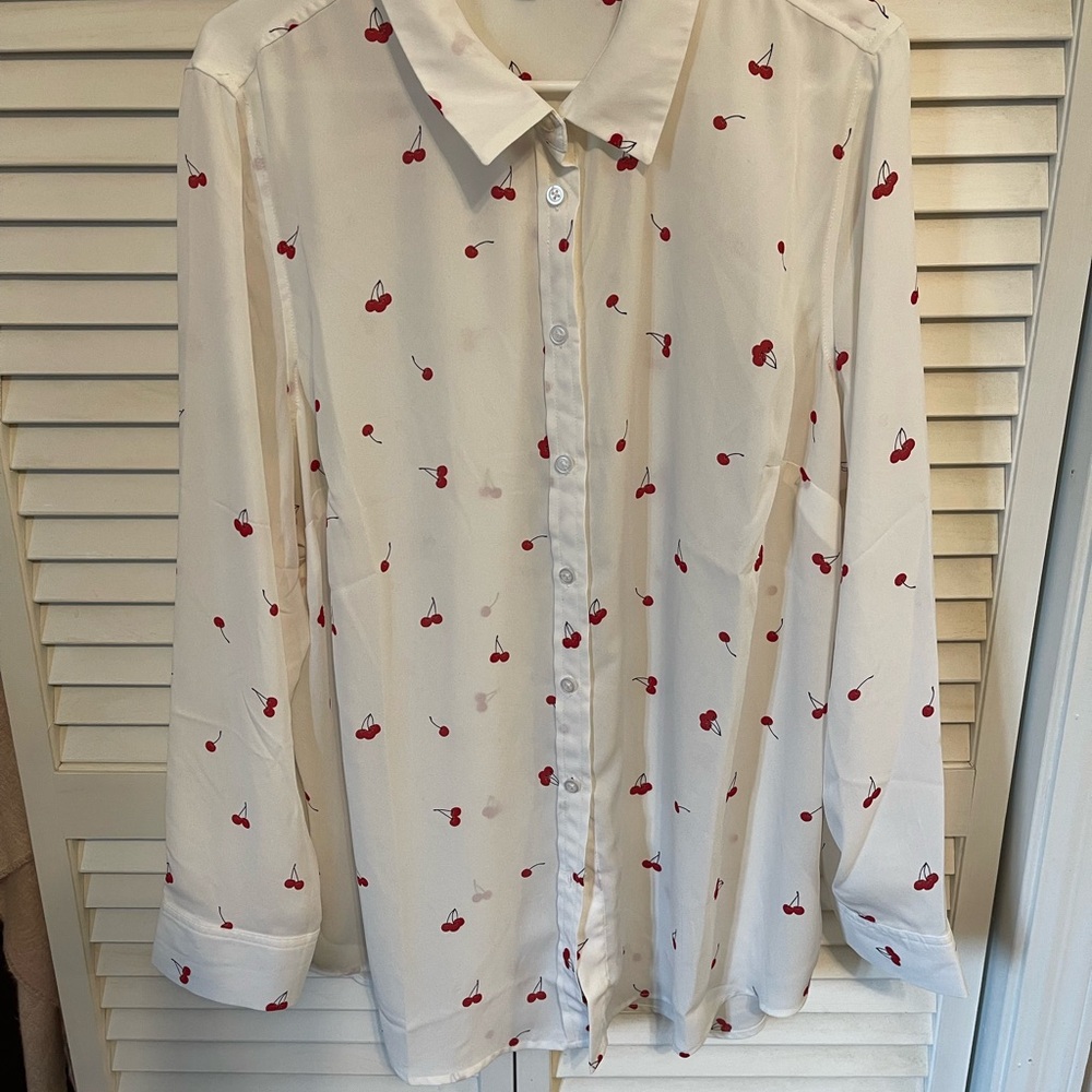 Ladies Collared Blouse Size 14/16 - Picture 4 of 4